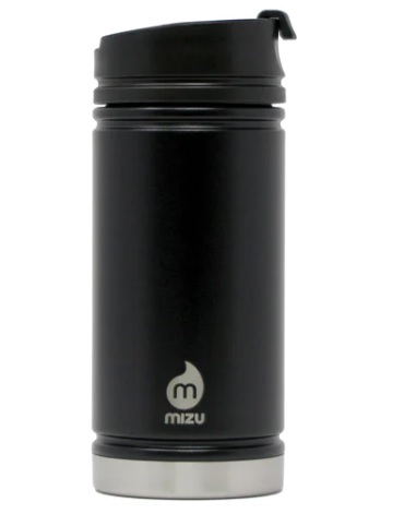 MIZU Insulated Stainless Steel Bottle with Coffee Lid 450ml